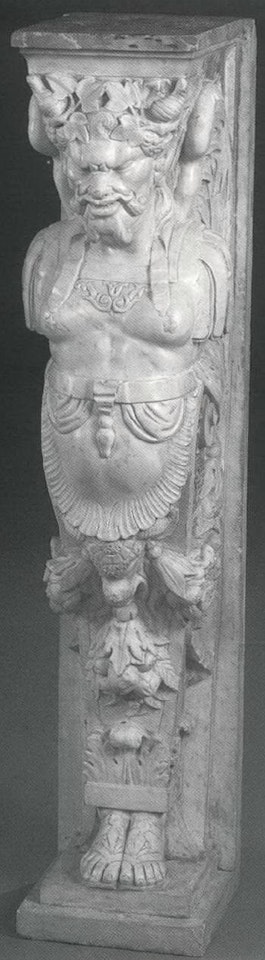 Satyr in Roman legionnaire's dress by Italian School