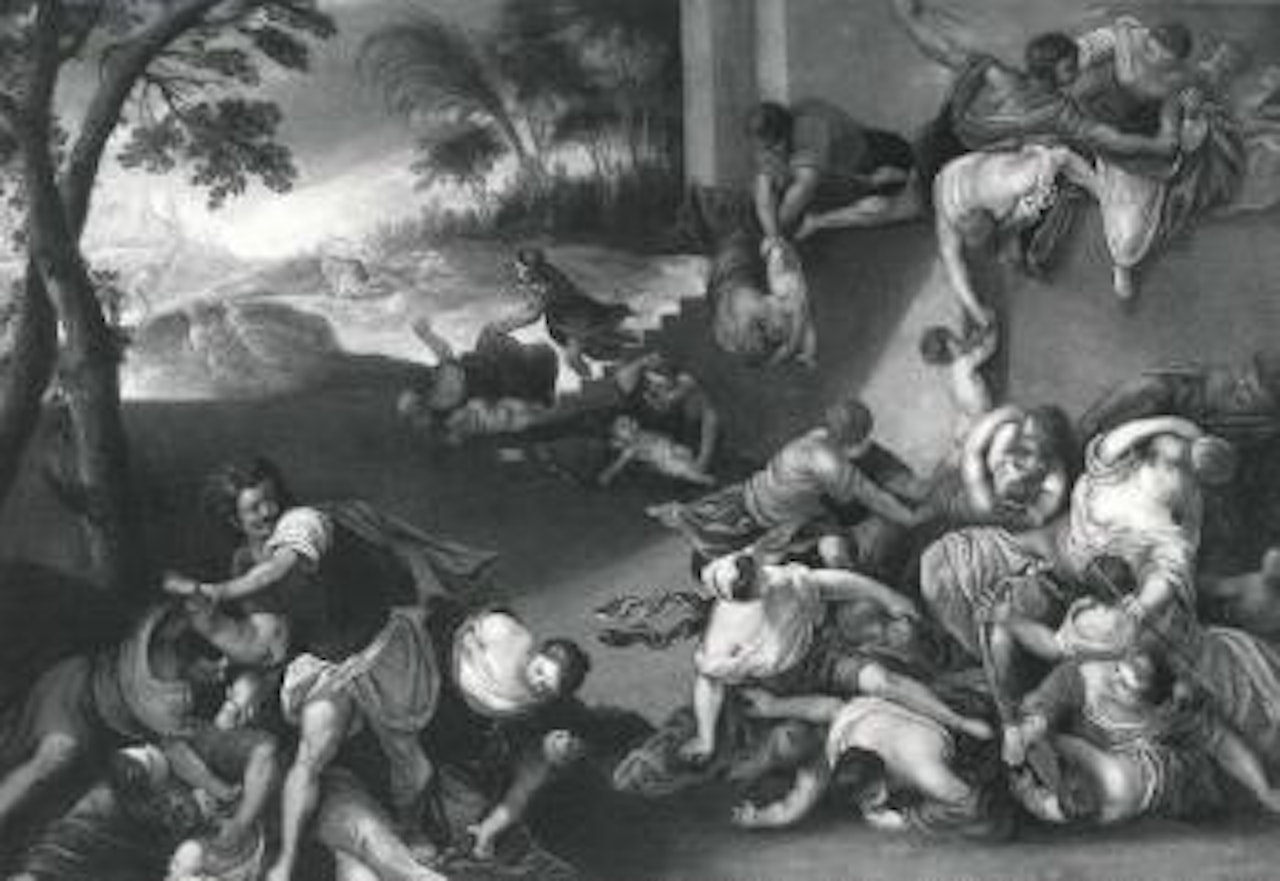 Massacre of the innocents by Andrea Schiavone