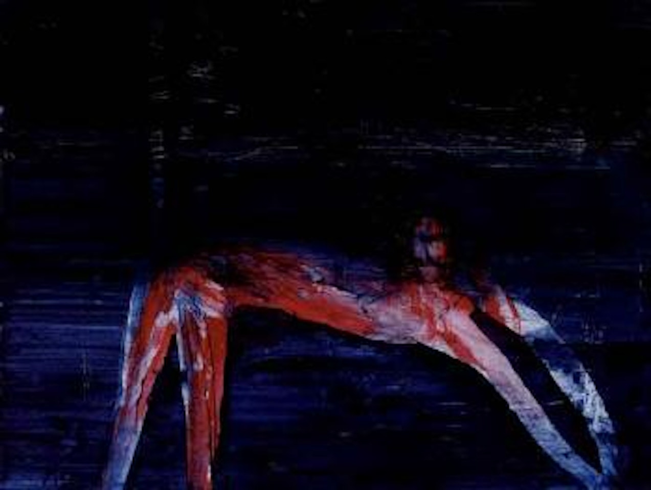Leda and the swan by Sidney Nolan