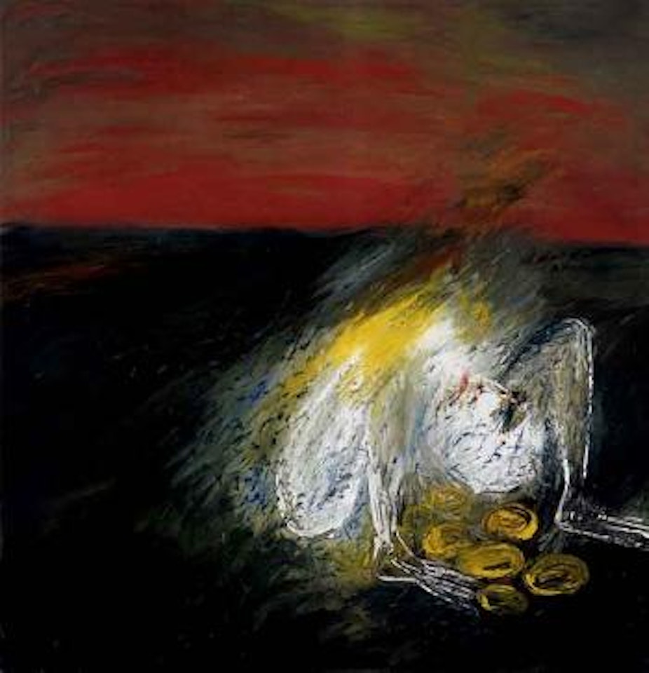 Nebuchadnezzar sitting on gold by Arthur Merric Bloomfield Boyd