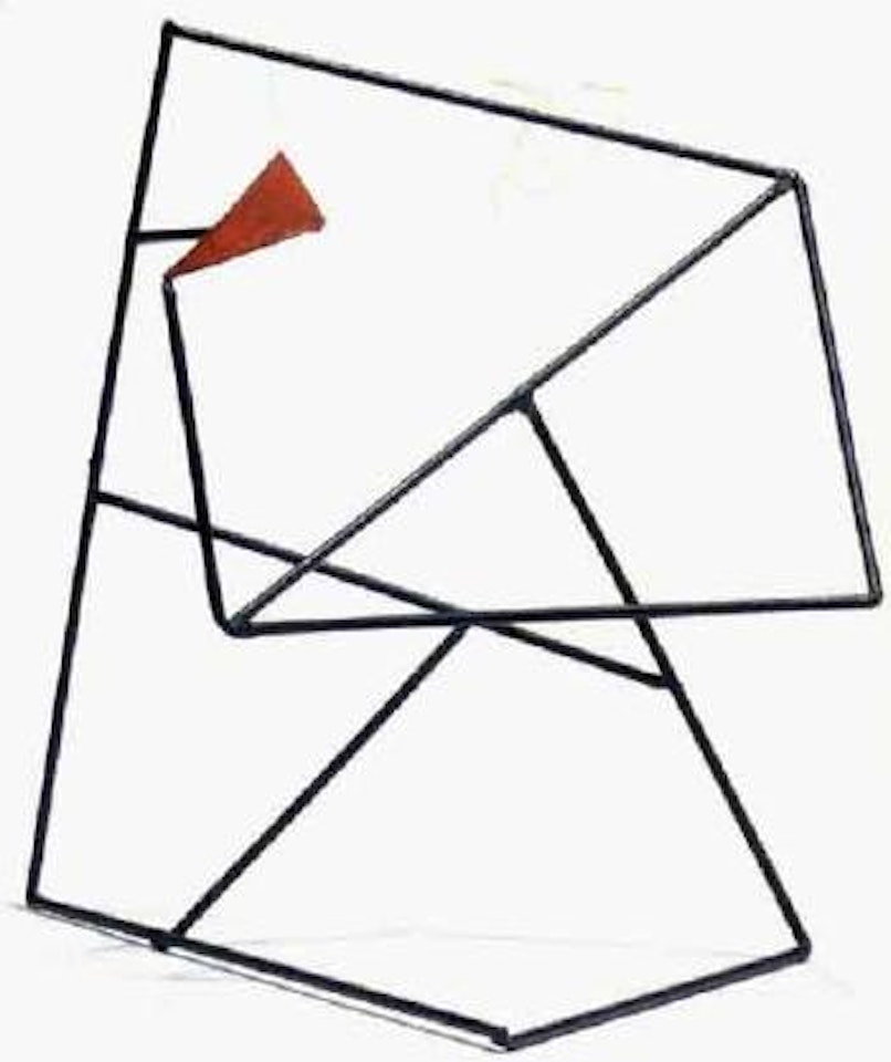 Drawing in iron by Robert Jacobsen