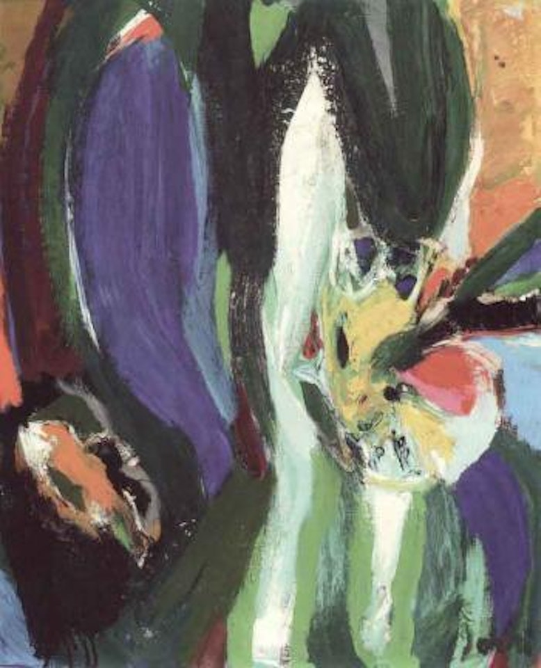 Mask composition by Asger Jorn