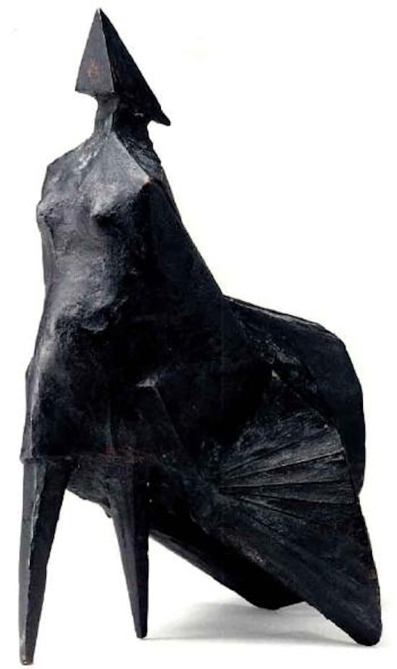 Maquette II walking woman by Lynn Chadwick