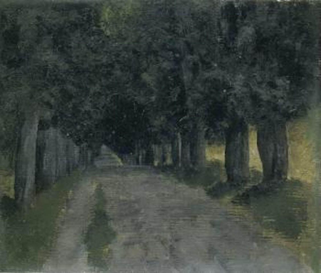 Avenue in Sorgbenfir by Vilhelm Hammershoi