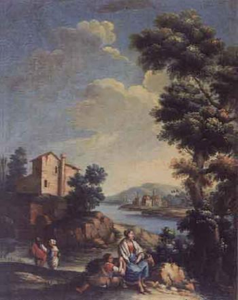 Italian landscape by Italian School