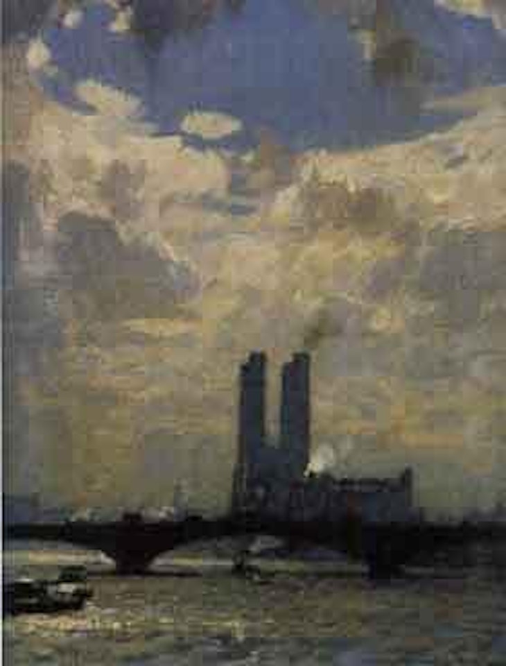 Power station, London by John Arnesby Brown