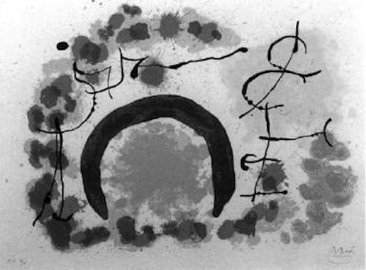 Le lezard aux plumes d'or by Joan Miró