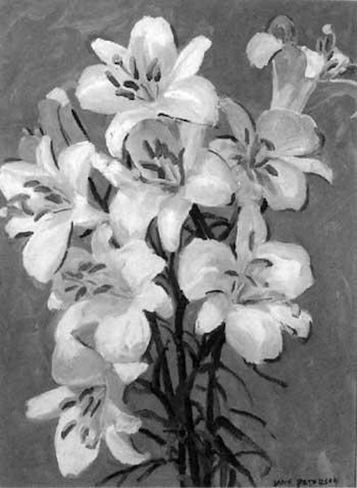 Lilies by Jane Peterson