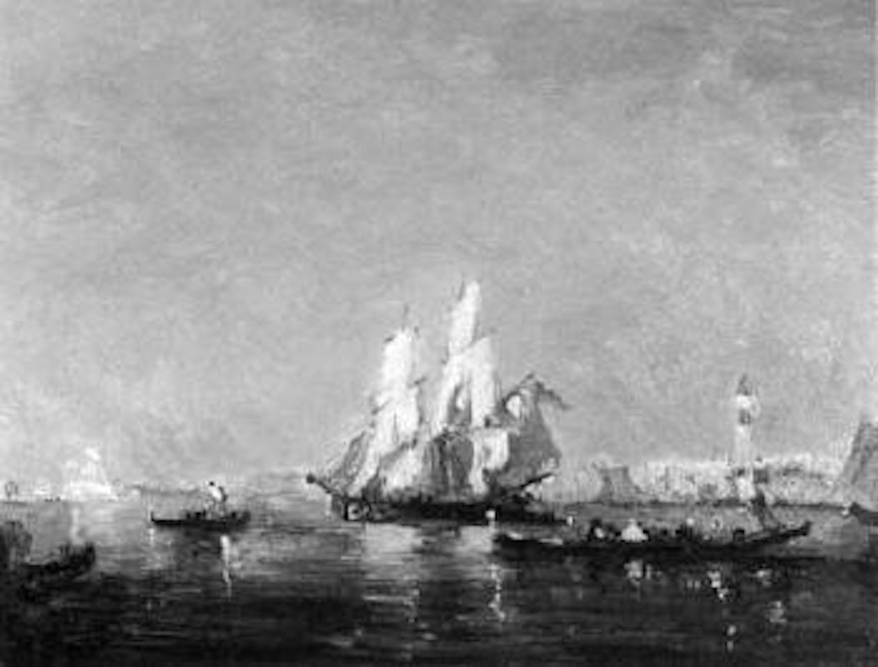 On the Grand Canal by Félix Ziem