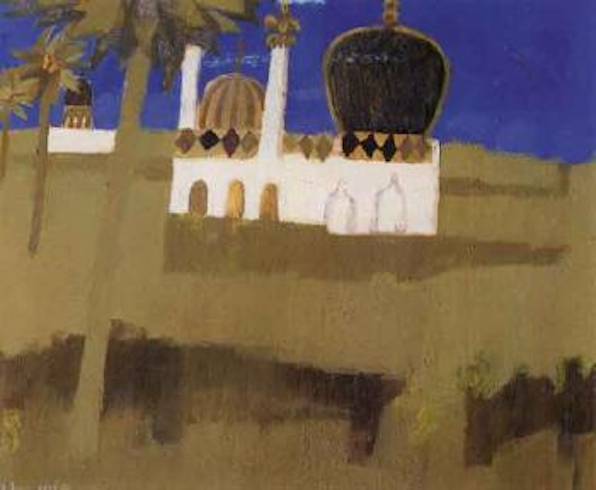 Near Ajanta, Moghul Tombs by Mary Fedden
