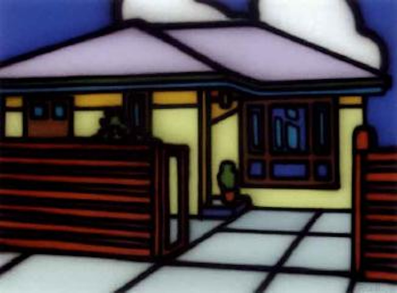 Family home by Howard Arkley