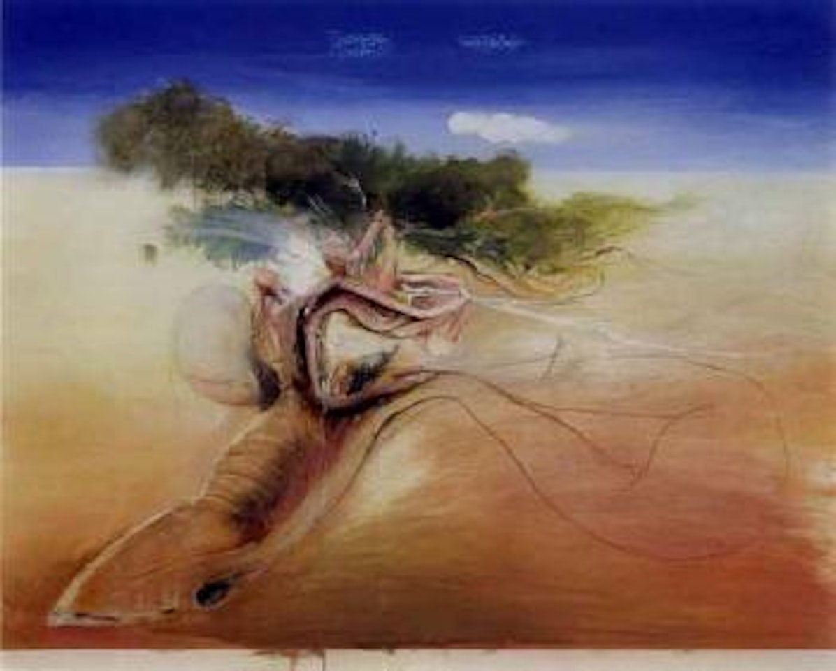 The unashamed angophora by Brett Whiteley
