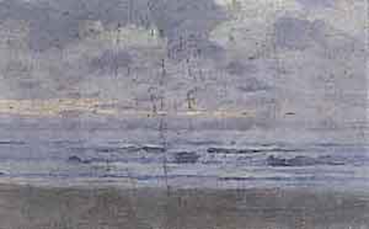 Dusk over breakers. Sketch of coastal scene by Sydney Mortimer Laurence