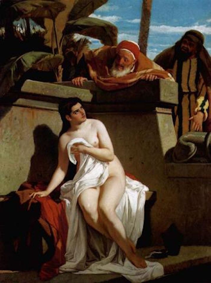 Susannah and the elders by Luigi Bechi