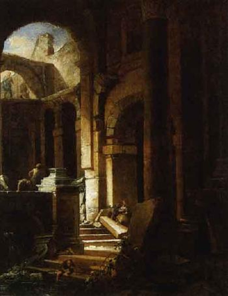 Architectural capriccio by Viviano Codazzi