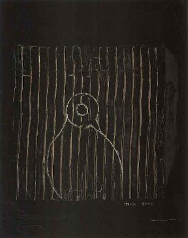 Oiseau en cage by Max Ernst