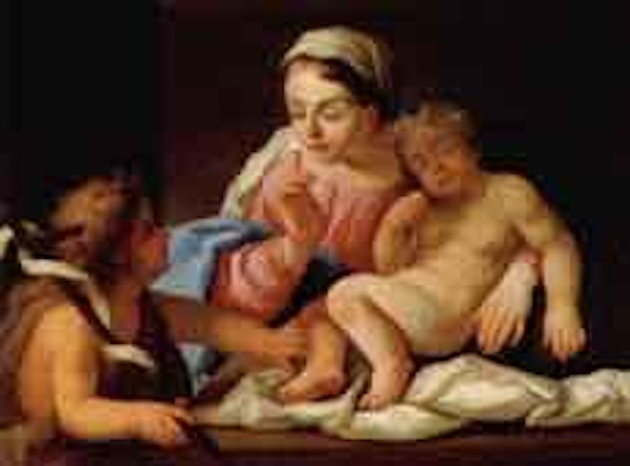 Madonna and Child with the Infant Saint John by Annibale Carracci