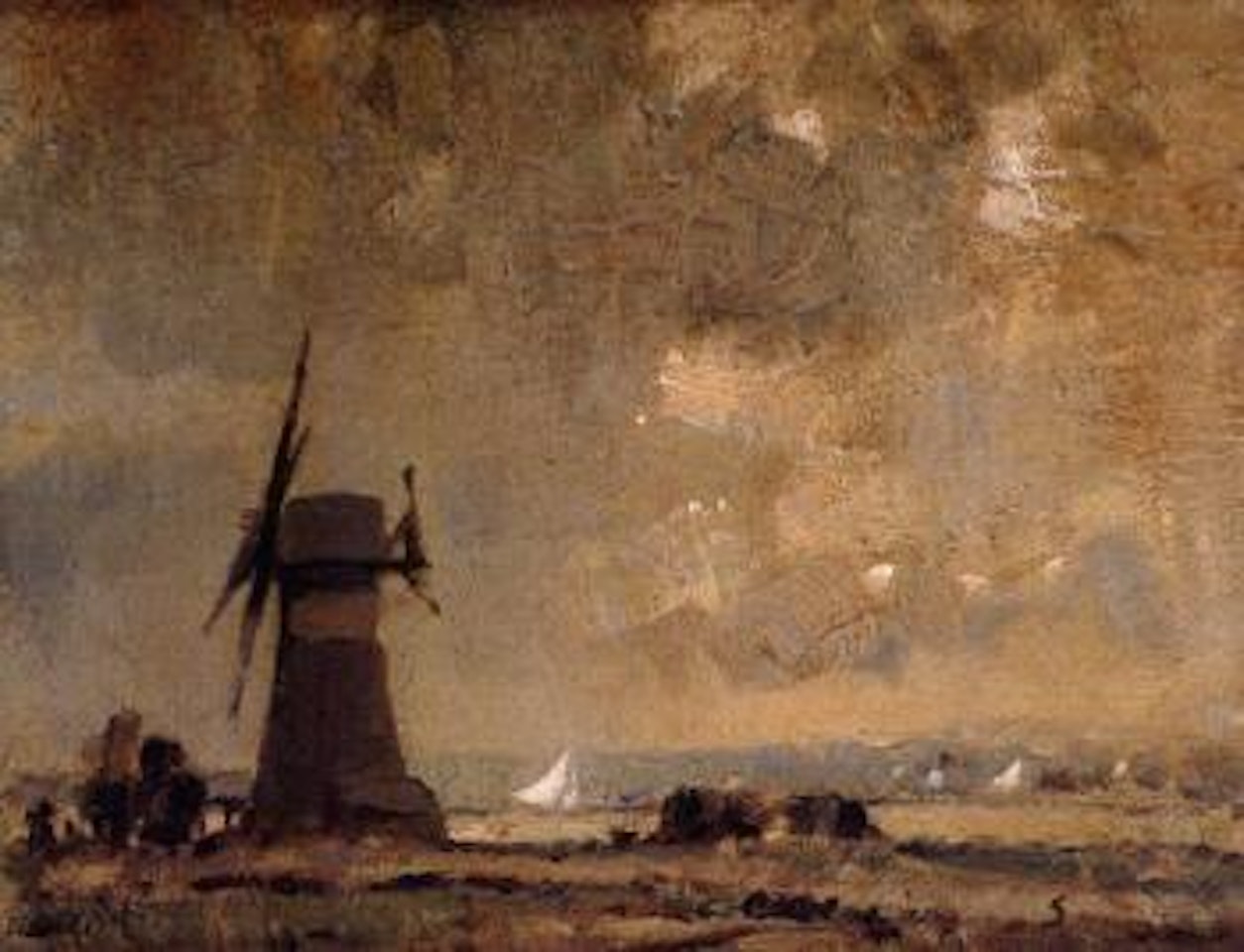 Mill at Thurne by Edward Seago