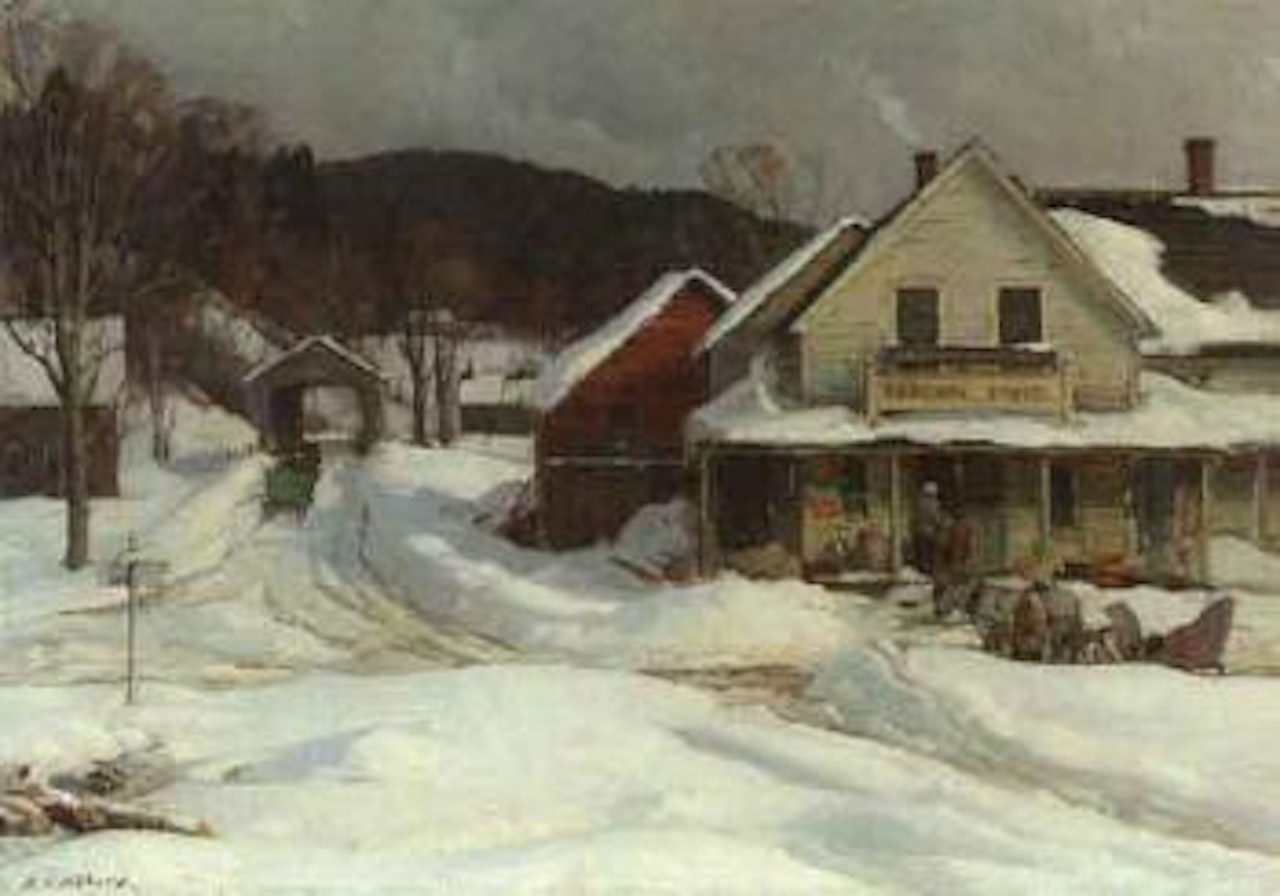 Country store, Rawsonville by Aldro Thompson Hibbard
