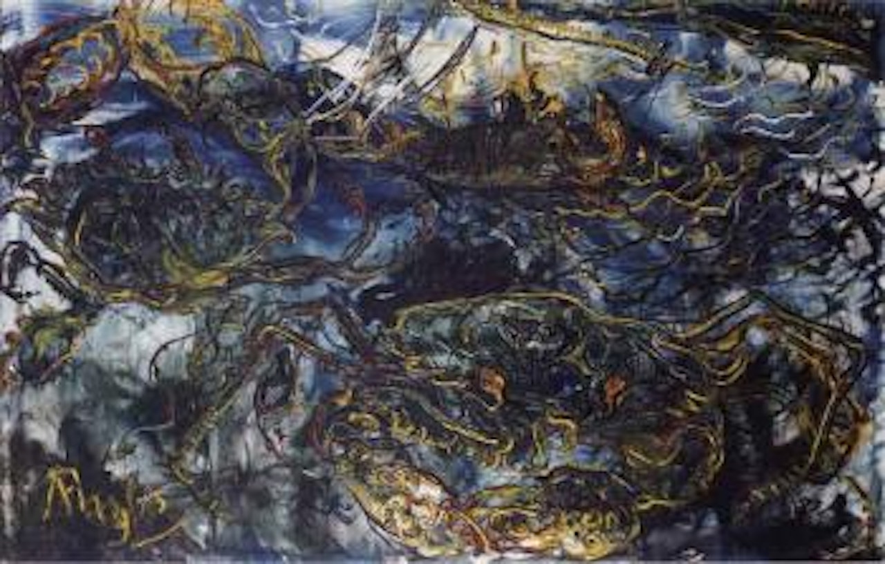 Under the sea by Affandi
