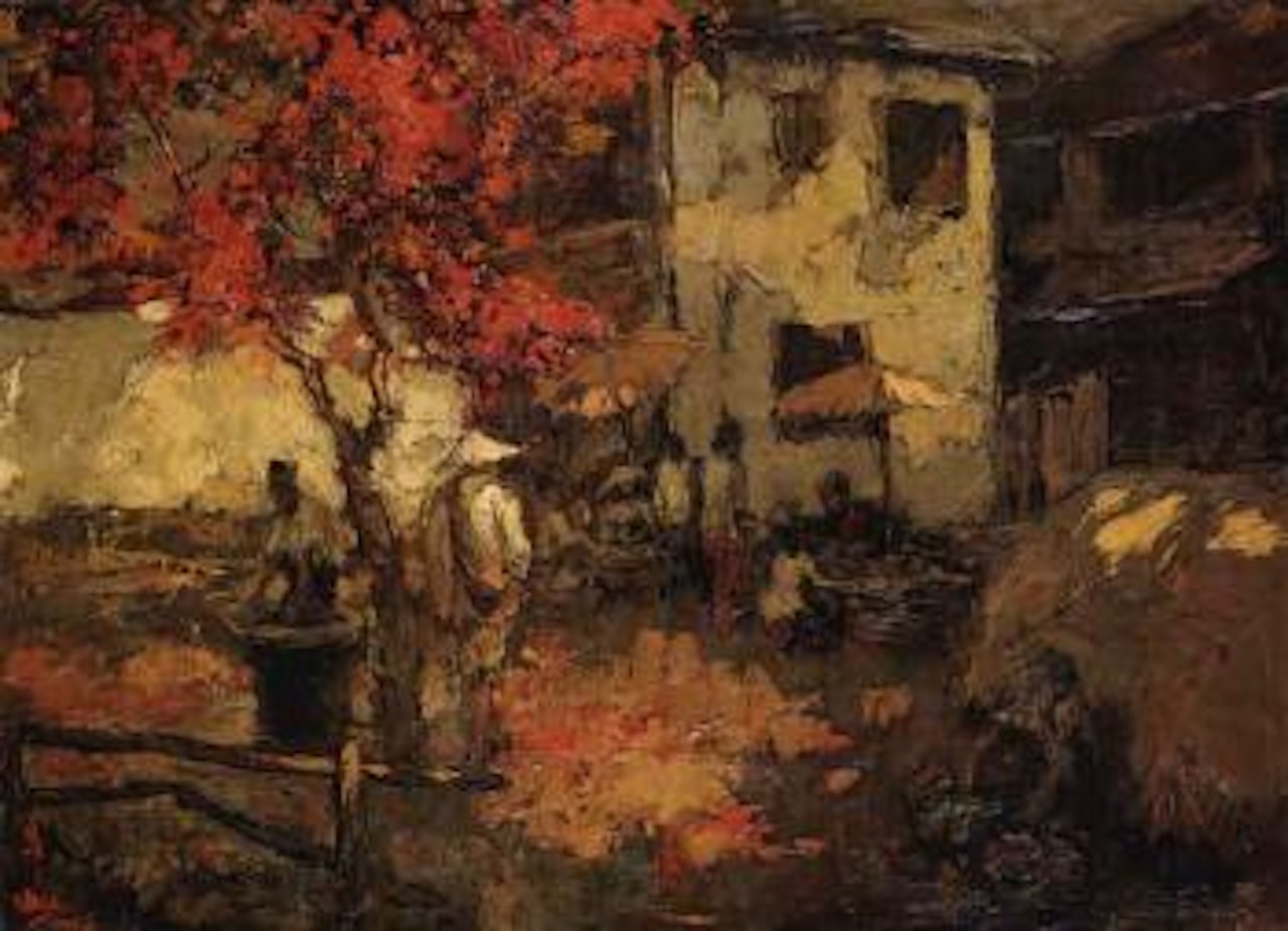 Inner city of Batavia by Lee Man Fong
