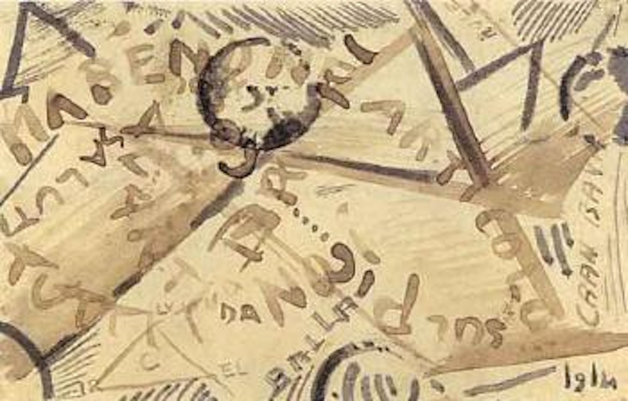 Composition by Giacomo Balla