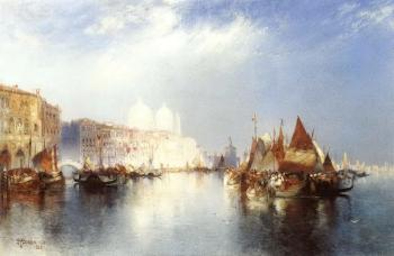 The Grand Canal by Thomas Moran
