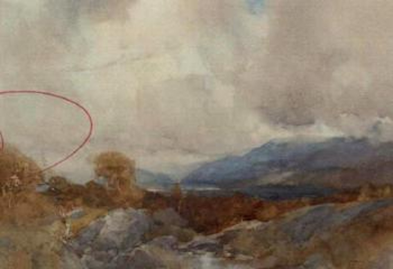 Autumn in the Spey valley by William Russell Flint