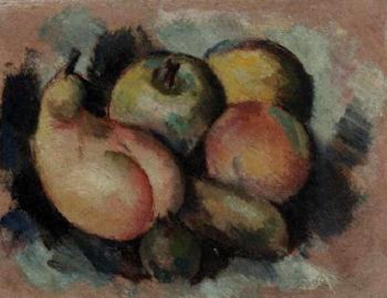 Still life with fruit by John Duncan Fergusson