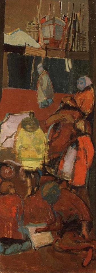 Shipbuilders' Street by Joan Eardley