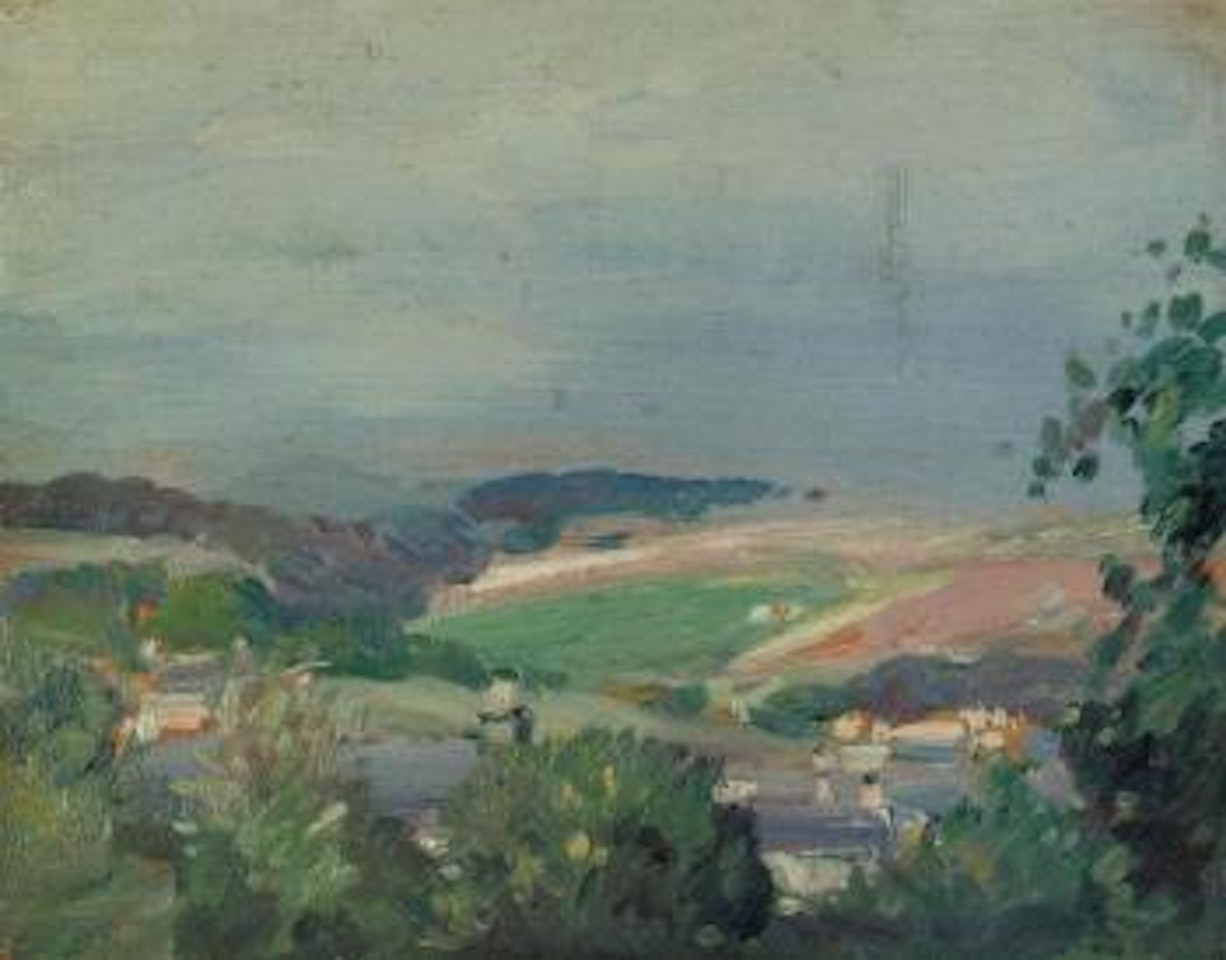 Fine weather, Peebles by John Duncan Fergusson