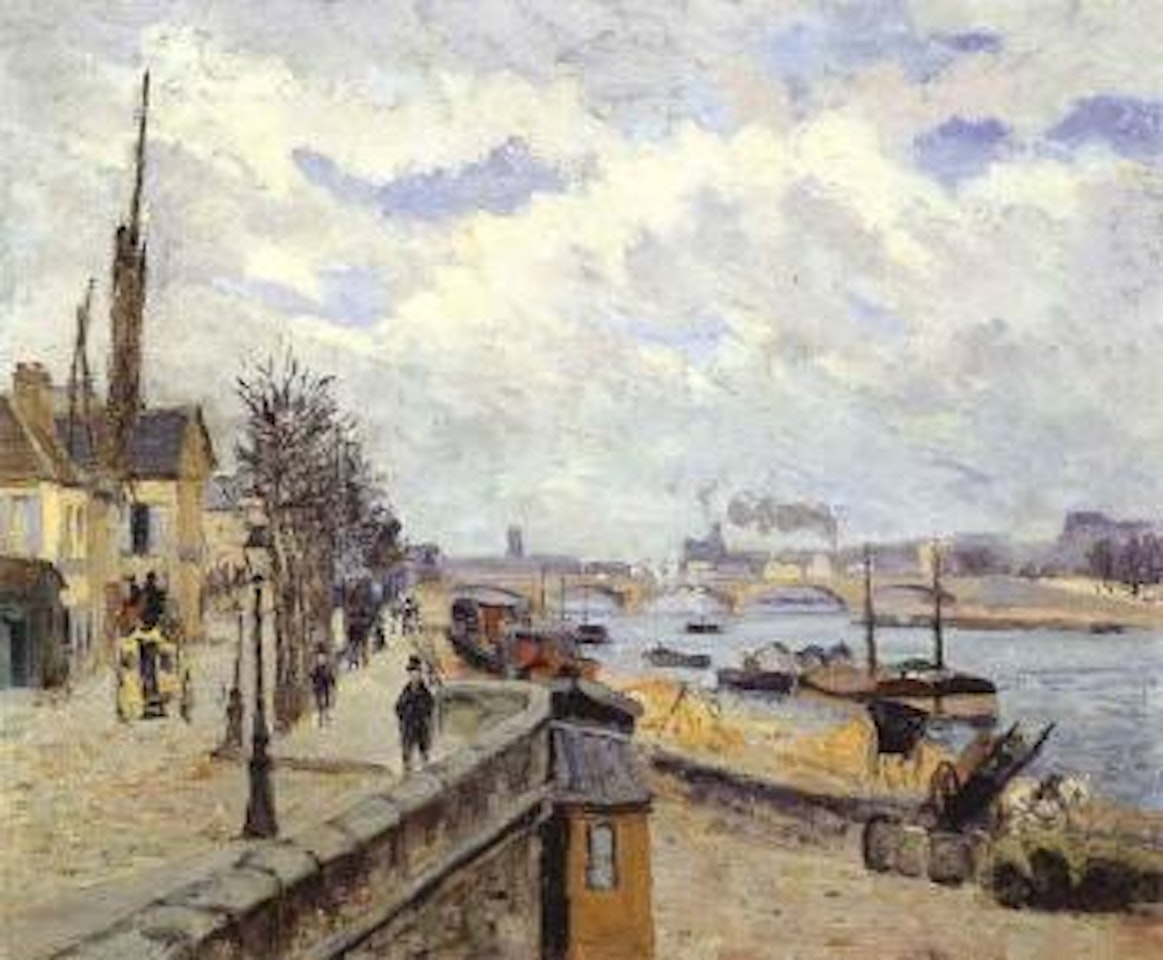 La Seine a Paris by Armand Guillaumin