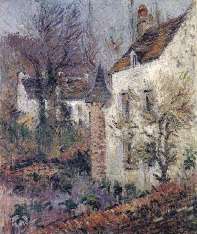 La maison du juge a Pont-Aven by Gustave Loiseau