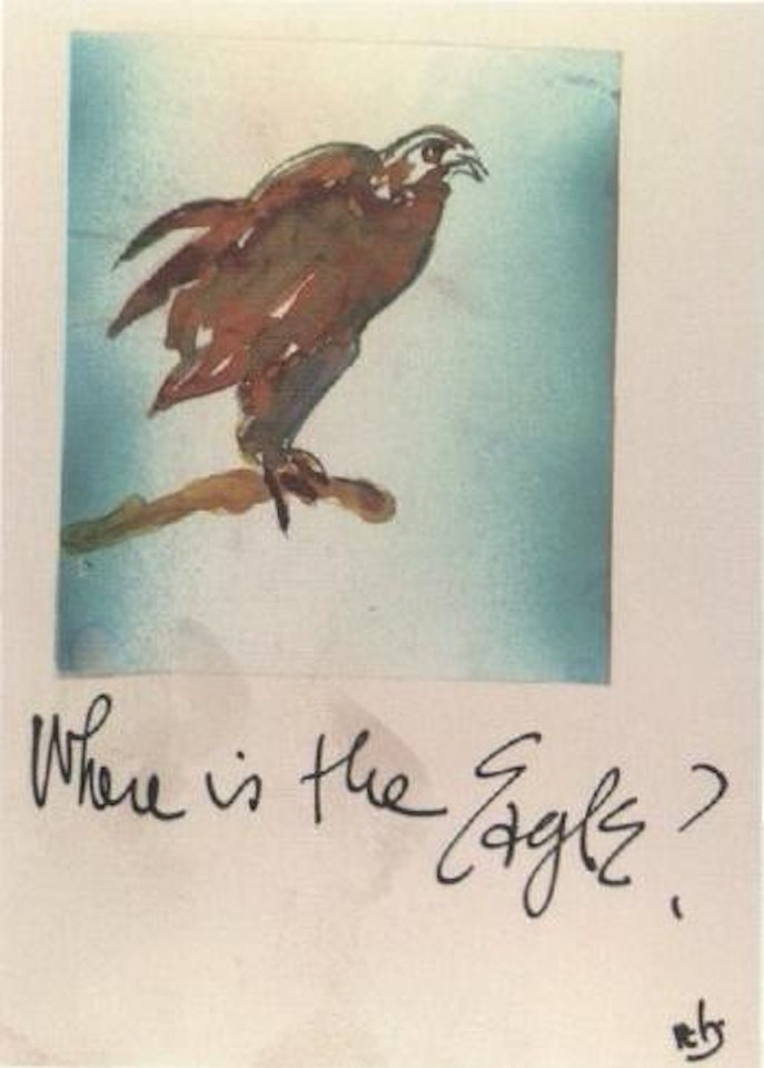Where is the Eagle? What is there to Life? How can you buy or sell the sky? by Romare Bearden