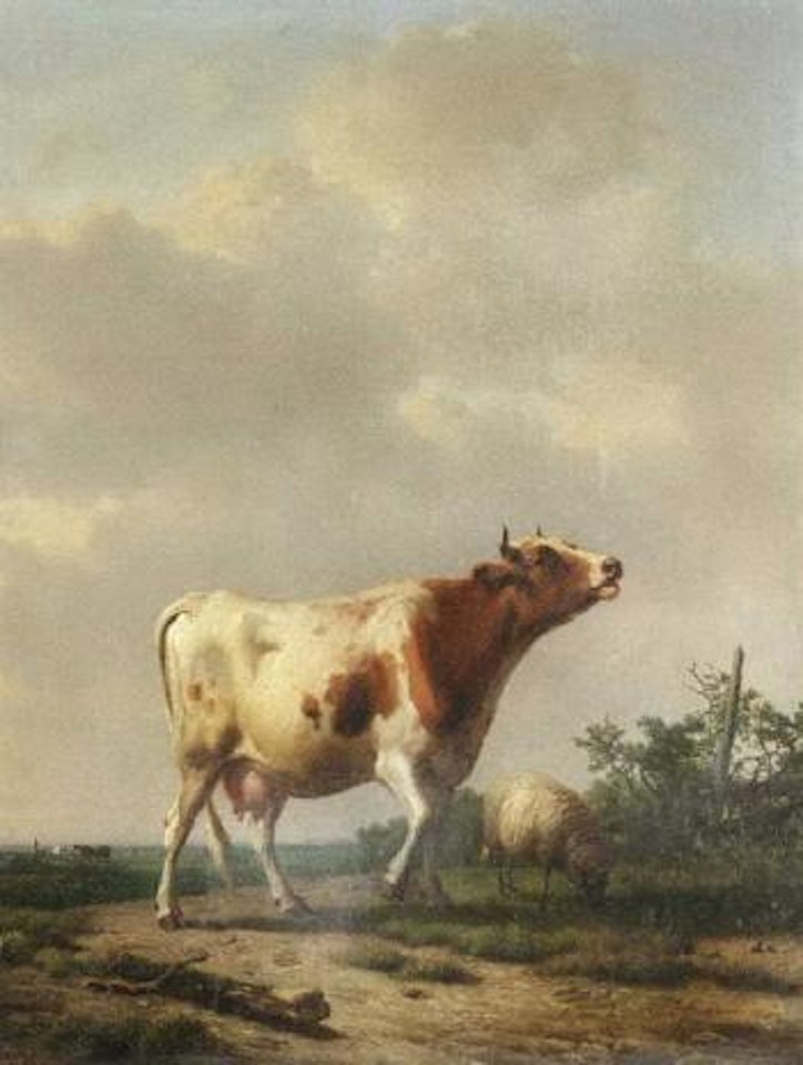 Out to pasture by Eugène Joseph Verboeckhoven