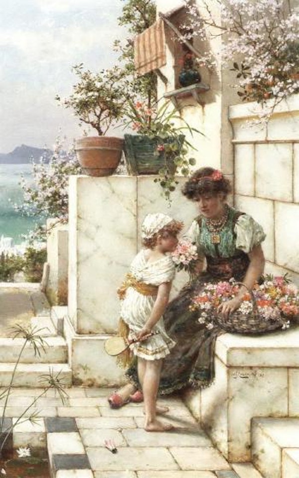 On the terrace by William Stephen Coleman