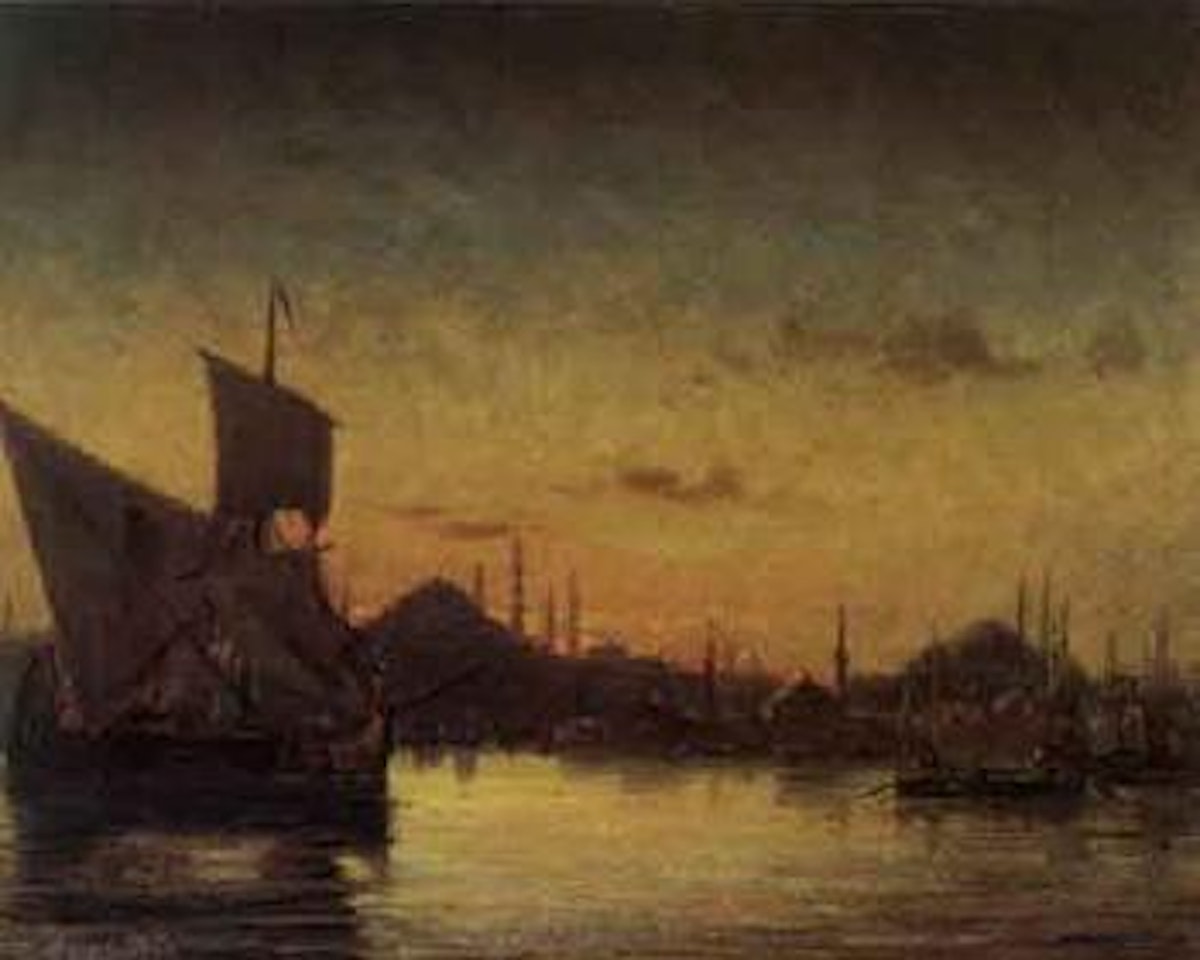 Le Bosphore by Anton Melbye