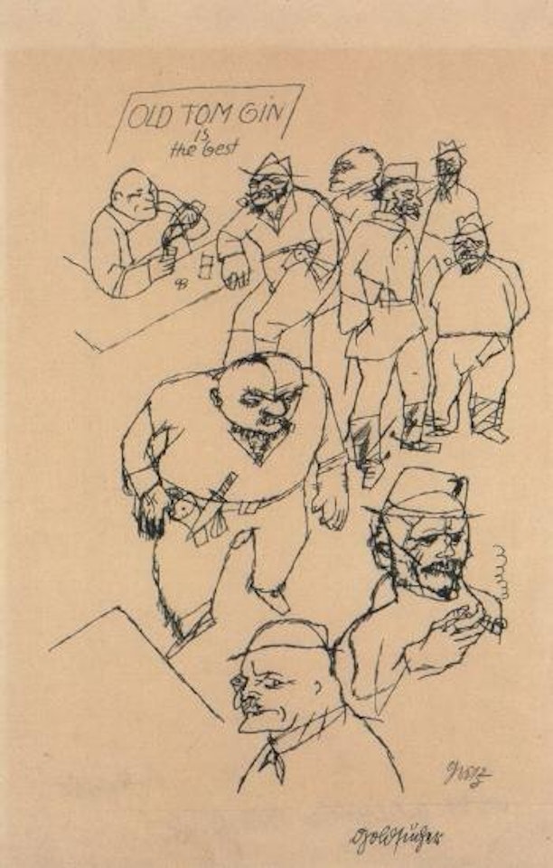 Goldfinger by George Grosz