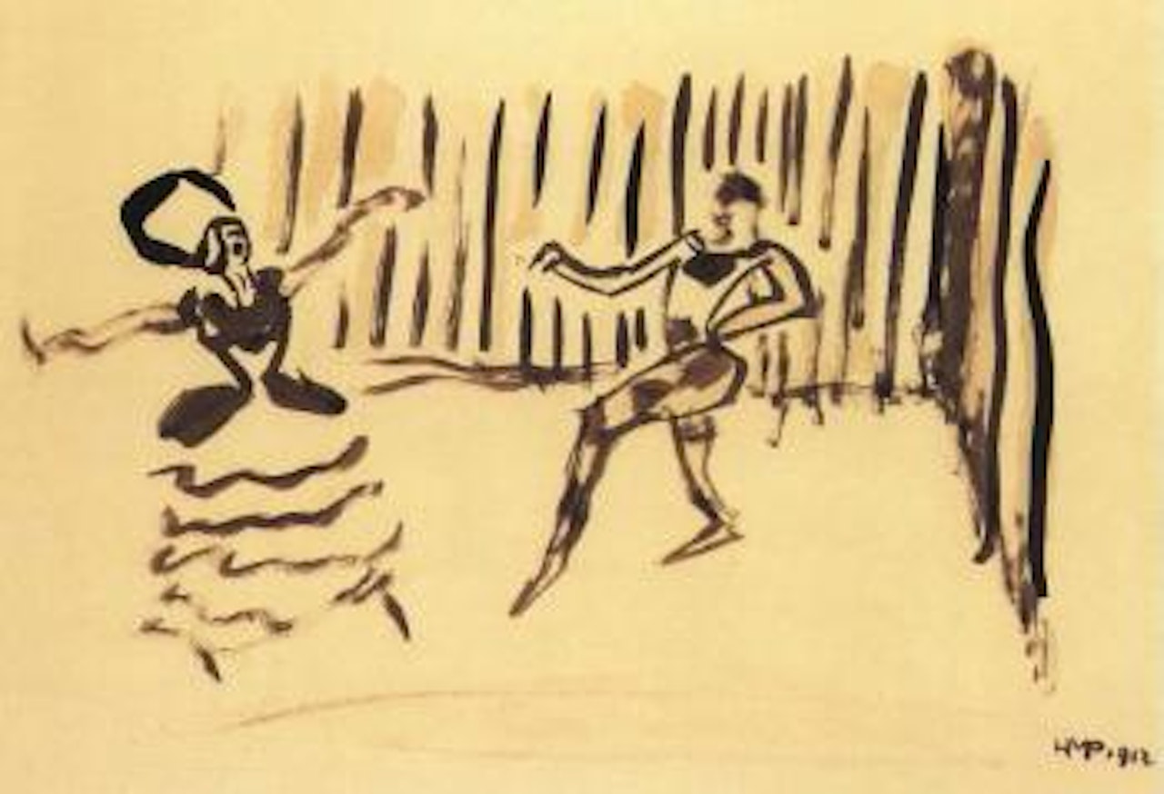 Taenzer by Max Pechstein