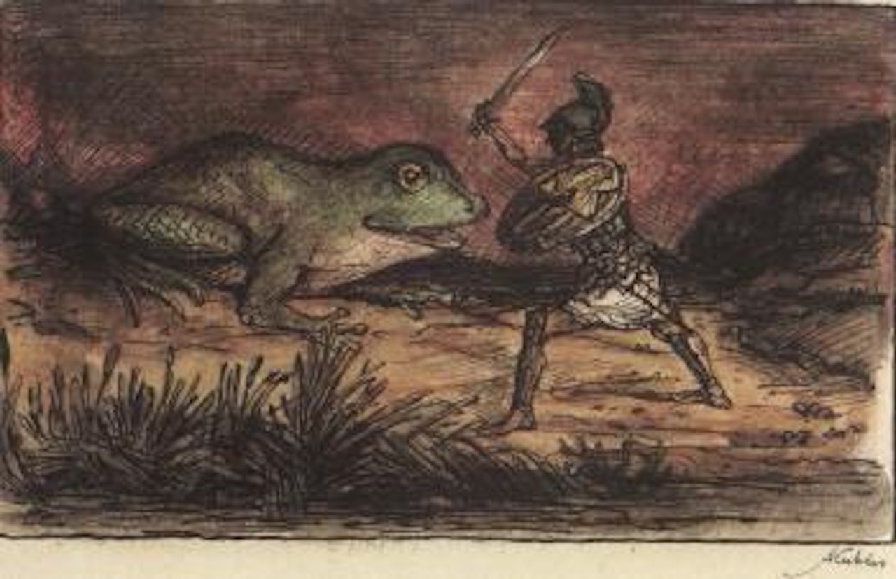Das grune Ungeheuer by Alfred Kubin