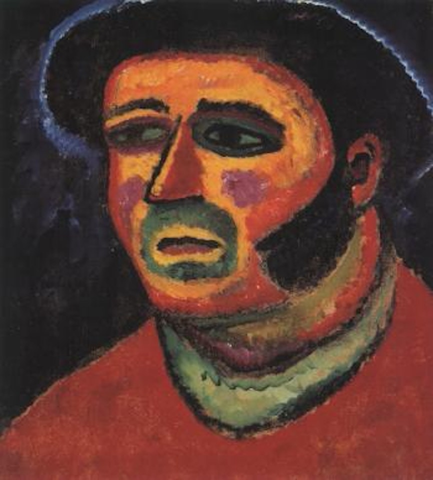 Italiener, Bretonischer Bauer by Alexej von Jawlensky