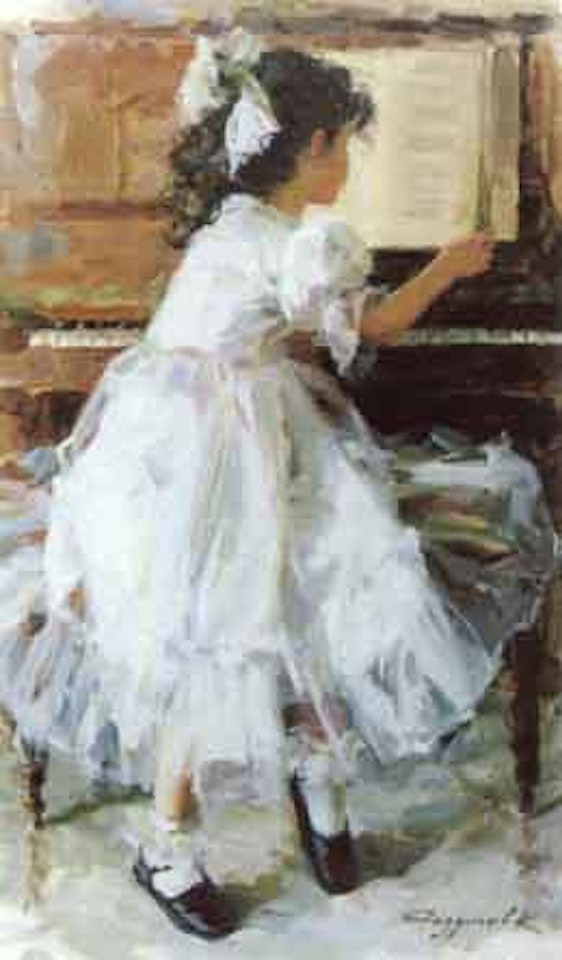 At the piano by Constantin Razoumov