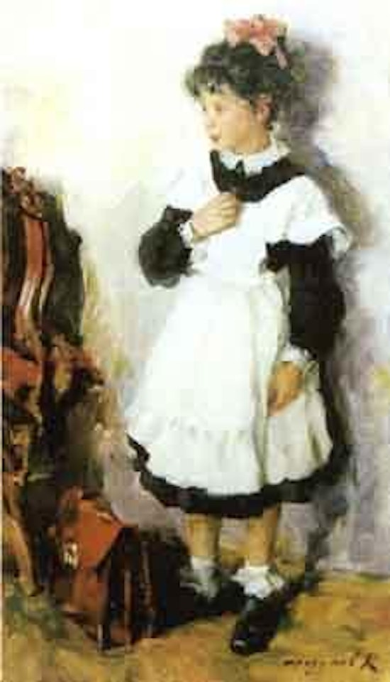 Little schoolgirl by Constantin Razoumov