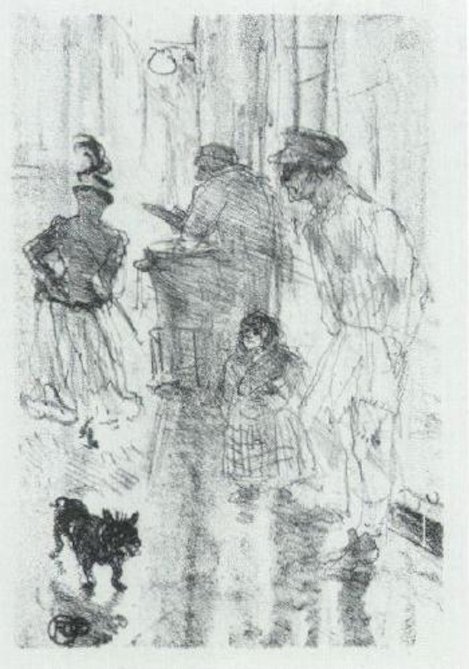 Le marchand de marrons by Henri de Toulouse-Lautrec
