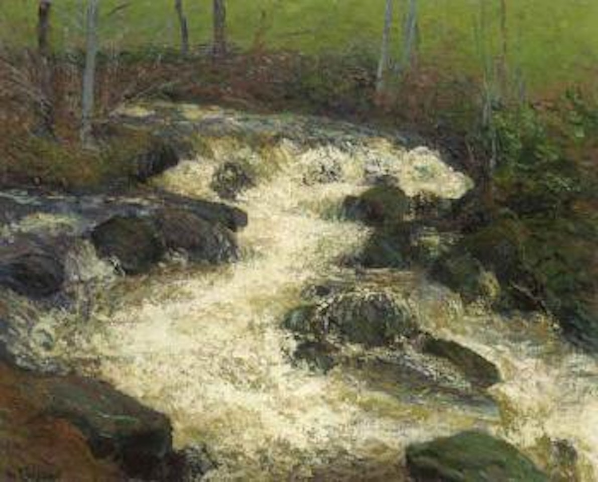 Le torrent by Gustave Loiseau