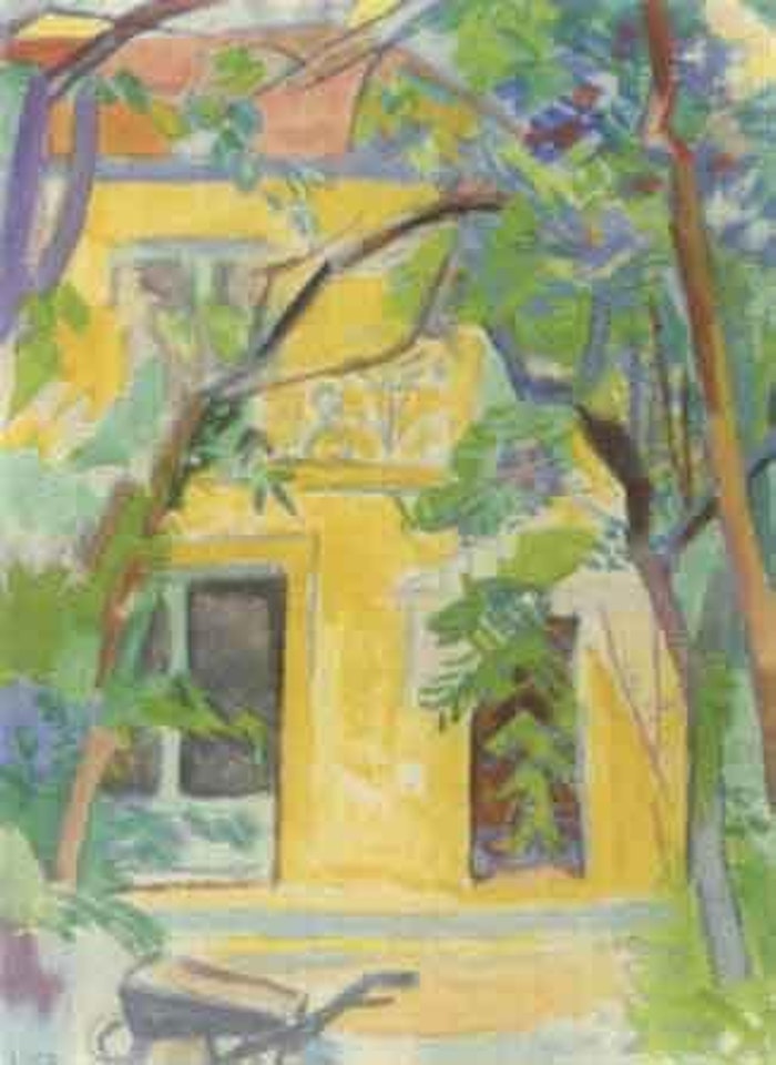 La maison jaune by André Lhote