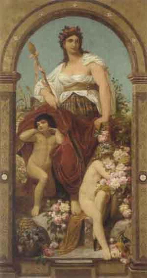 Allegory of summer by Hans Makart