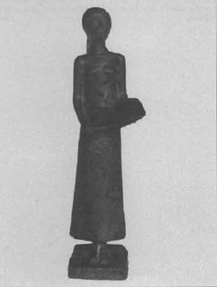 Small singer by Gerhard Marcks