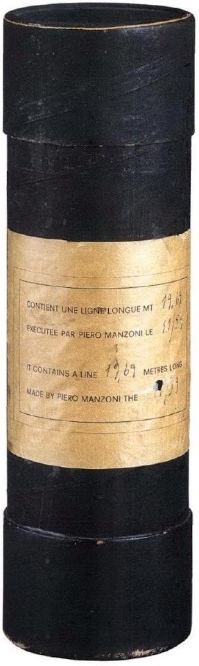 Line M by Piero Manzoni