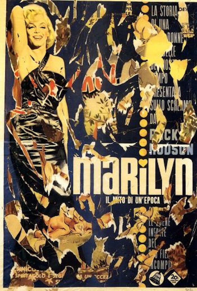 Marilyn by Mimmo Rotella